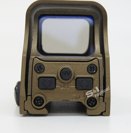 552 sight with lense cover airsoft sight Tan A10